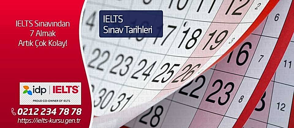 ielts sınavı tarihleri 2026 IELTS Sınav Tarihleri