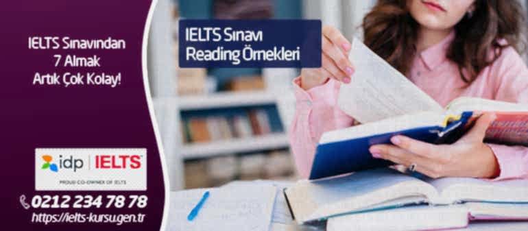 IELTS Reading Ornekleri